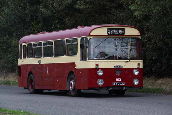 Burton Corporation Daimler Fleetline Willowbrook 103